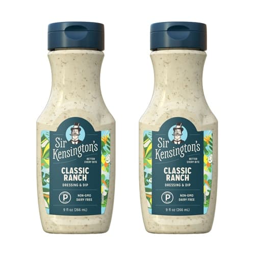 Sir Kensington'S Keto & Paleo Classic Ranch Dairy-Free Dressing Sauce Dip