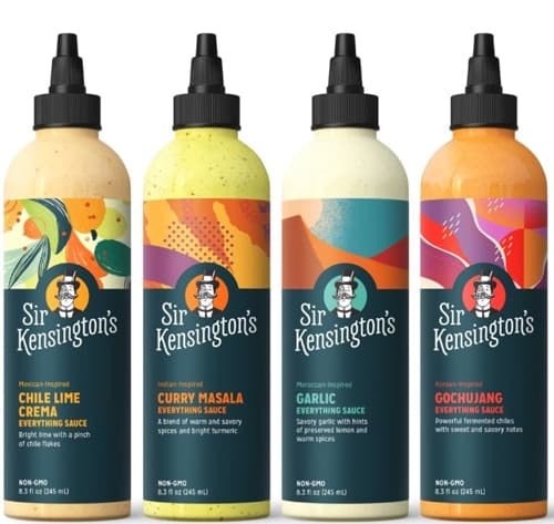 Sir Kensington'S Keto Variety Pack Dairy-Free Everything Sauce Dressing Dip