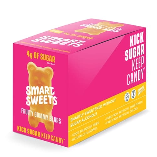 Smart Sweets Gummy Bears Gluten Free Fruity