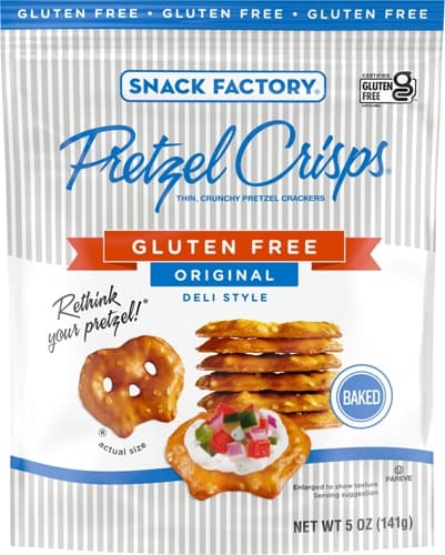 Is it Seeds Free? Snack Factory Pretzel Crisps Deli Style Gluten Free Original