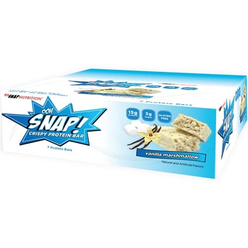 Snap Nutrition Ohh Snap! Crispy Protein Bar Vanilla Marshmallow
