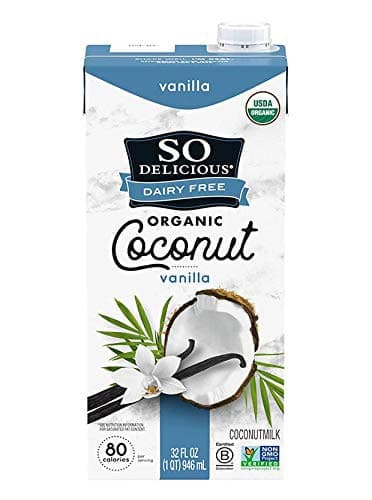 So Delicious Dairy Free Dairy Free Shelf-stable Coconut Milk, Vanilla, Non-gmo Project Verified