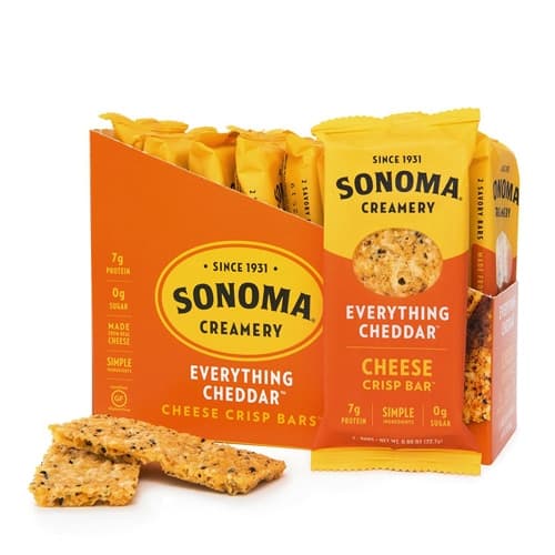 Sonoma Creamery Cheese Crisp Bars Everything