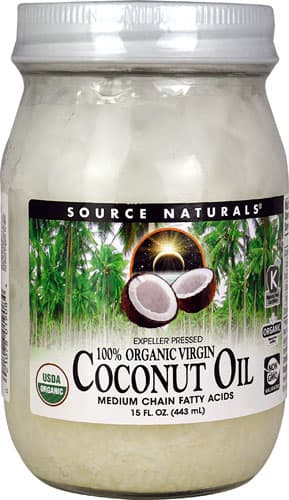Source Naturals 100% Organic Virgin Coconut Oil