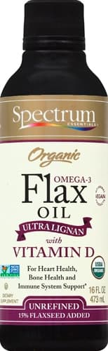 Spectrum Essentials Organic Flax Oil Ultra Lingan