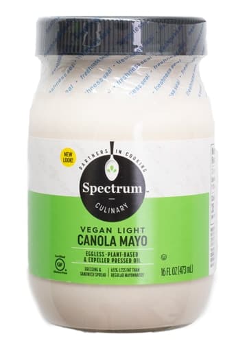 Spectrum Naturals Light Canola Mayo Eggless Vegan