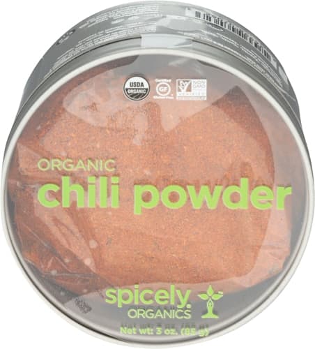 Spicely Organics Chili Powder Tin