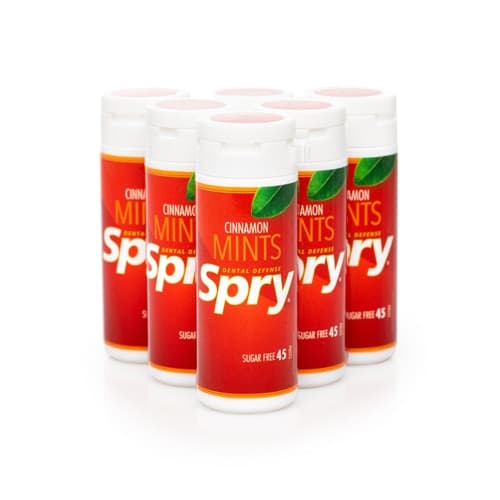 Spry Dental Defense Spryl Mints Cinnamon