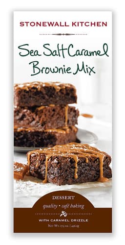 Stonewall Kitchen Sea Salt Caramel Brownie Mix