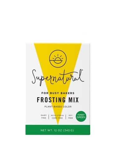 Supernatural Buttercream Frosting Mix Forest Green