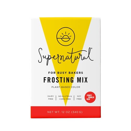 Supernatural Frosting Mix Fruit Punch Red
