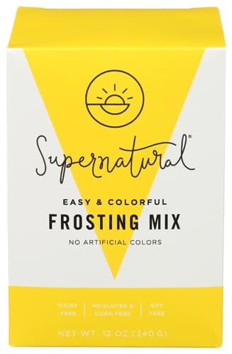 Supernatural Frosting - Sunshine Yellow Vanilla