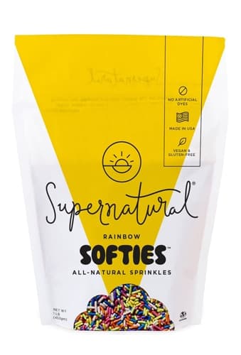 Supernatural Rainbow Softies All-Natural Sprinkles