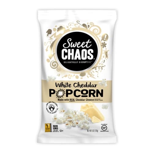 Sweet Chaos Popcorn White Cheddar