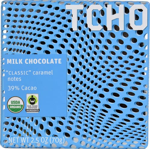 Tcho Organic Milk Chocolate Classic Caramel