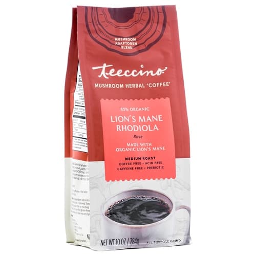 Teeccino Lion'S Mane Rhodiola Herbal Coffee