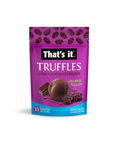 That'S It Truffles Dark Chocolate Raisin