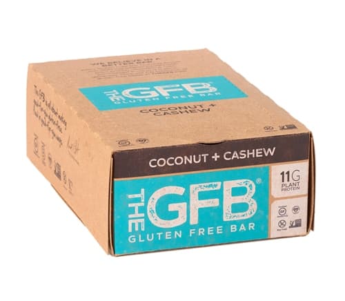 The Gluten Free Bar The Gfb Coconut Cashew Crunch