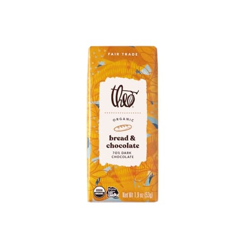 Theo Organic Bread & Chocolate Bar 70% Dark Chocolate