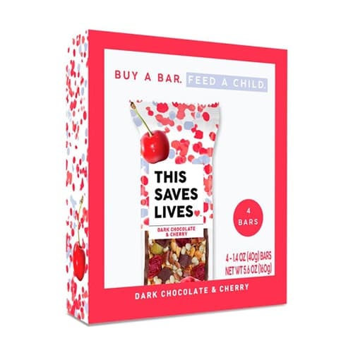 This Saves Lives Gluten Free Bars Dark Chocolate & Cherry