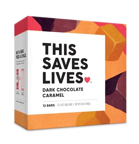 This Saves Lives Gluten Free Bars Dark Chocolate Caramel