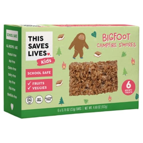 This Saves Lives Kids Krispy Treats Bigfoot Campfire Smores