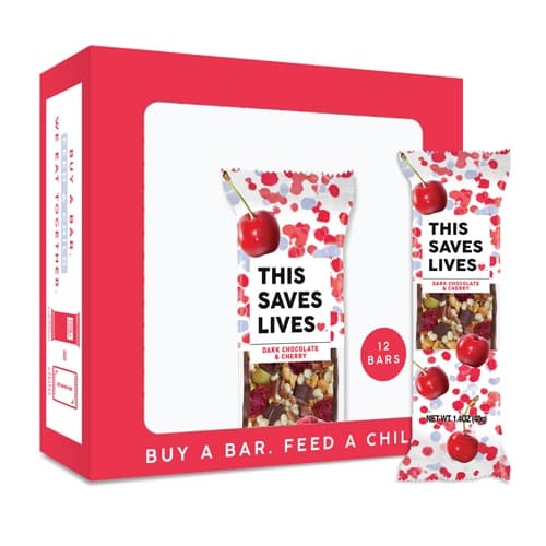 This Saves Lives Snack Bars Dark Chocolate & Cherry