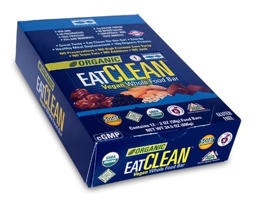 Trace Minerals Research Organic Eatclean Vegan Whole Food Bar Chocolate Chip