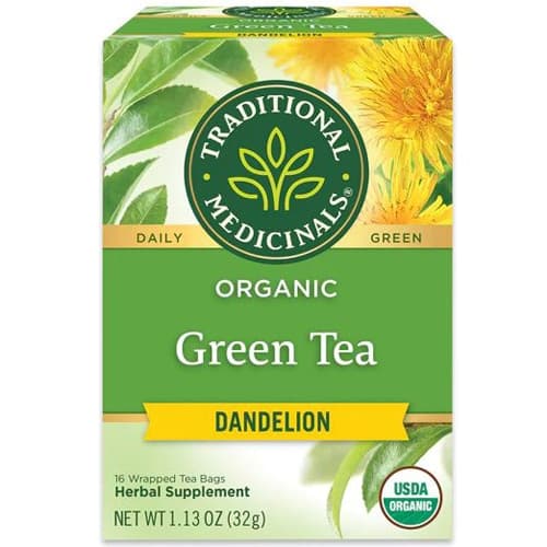 Traditional Medicinals Green Tea Dandelion Tea