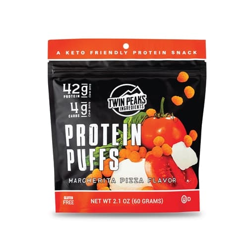 Twin Peaks Ingredients Protein Puffs Margherita Pizza