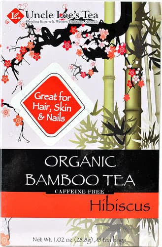 Uncle Lee'S Organic Bamboo Tea Hibiscus