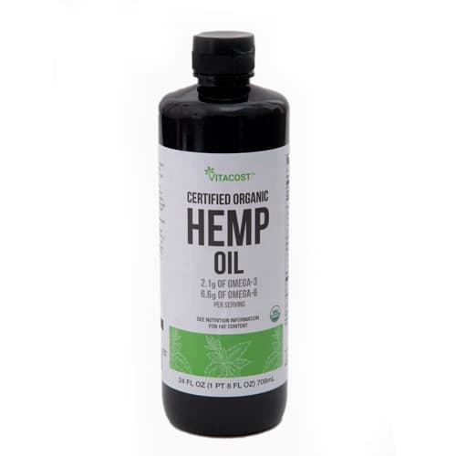 Vitacost Certified Organic Hemp Oil - Non-Gmo