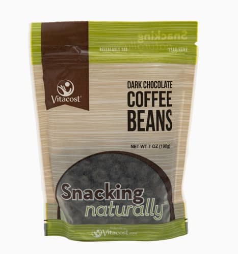 Vitacost Dark Chocolate Covered Coffee Beans