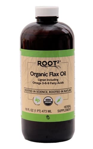 Vitacost Root2 Certified Organic Flax Oil Lignan Including Omega 3-6-9 Fatty Acids