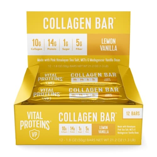 Vital Proteins Collagen Bar Lemon Vanilla