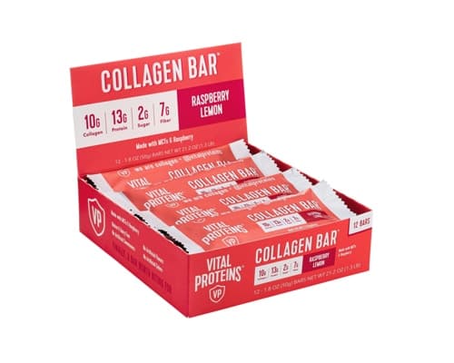 Vital Proteins Collagen Bar Raspberry Lemon