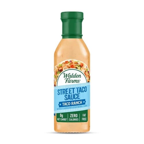 Walden Farms Street Taco Sauce Zero Carbs Fat Free Taco Ranch