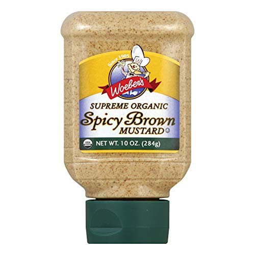 Woeber'S Simply Supreme Organic Spicy Brown Mustard