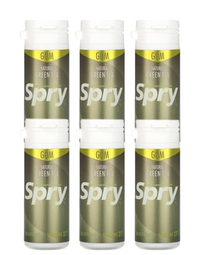 Xlear Spry Dental Defense Gum Green Tea