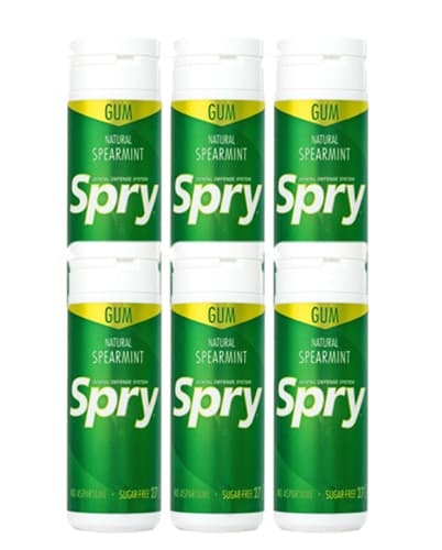Xlear Spry Dental Defense Gum Natural Spearmint