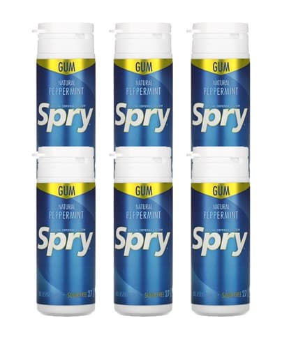 Xlear Spry Dental Defense Gum Peppermint