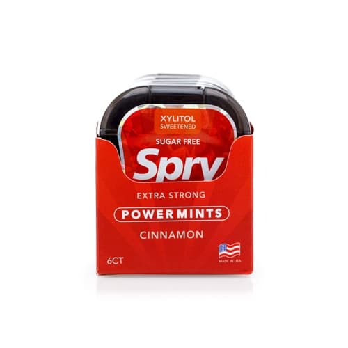 Xlear Spry Extra Strong Powermints Cinnamon