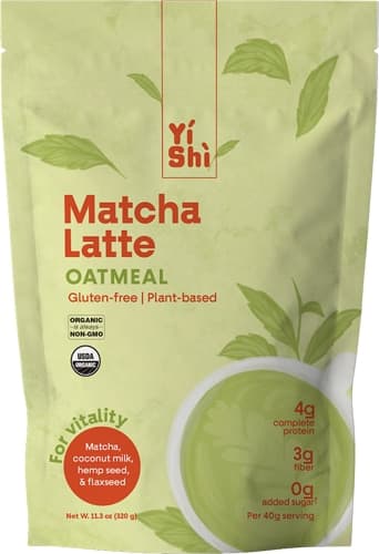 Yishi Matcha Latte Oatmeal Pouch