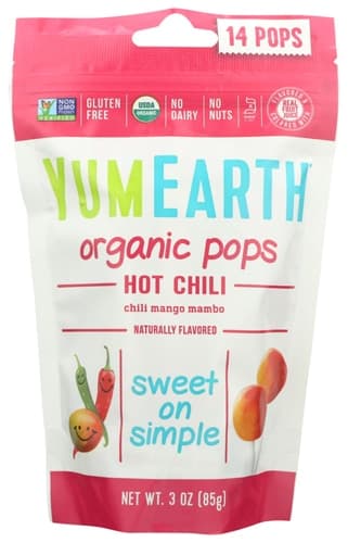Yum Earth Organic Hot Chili Pops Chili Mango Mambo