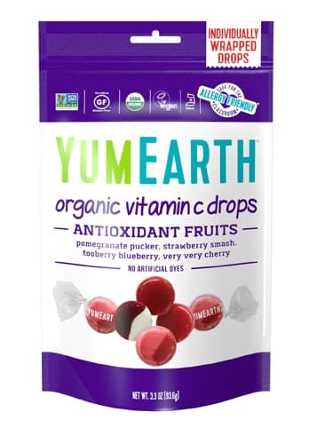 Yum Earth Organic Vitamin C Drops Anti-Oxifruits