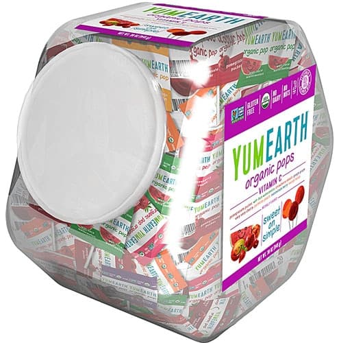 Yum Earth Organic Vitamin C Lolli-Pops Counter Bin Assorted