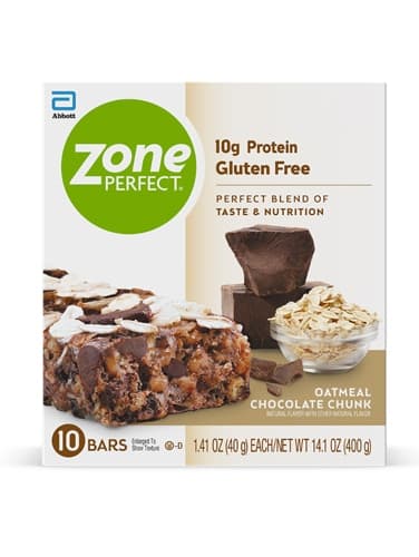 Zoneperfect Nutrition Bars Oatmeal Chocolate Chunk