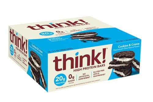 Think! High Protein Bar Cookies & Creme Gluten Free