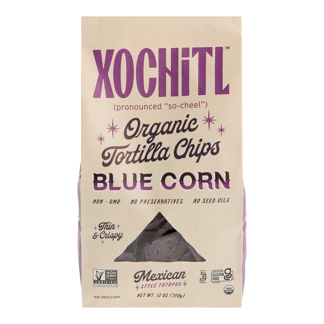 Is it Sesame Free? Xochitl Corn Chips Organic Mexican Style Blue Sea Salt