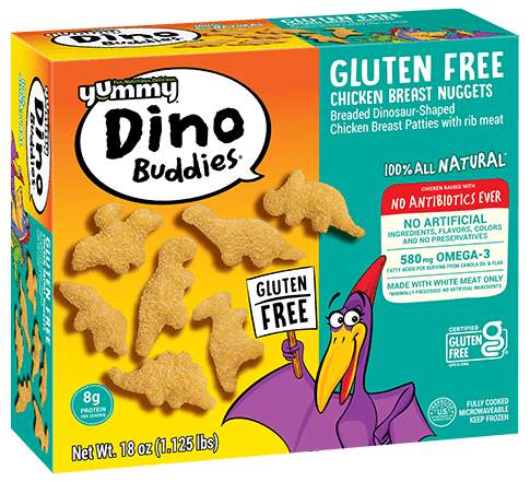 Is it Eosinophilic Esophagitis Friendly? Yummy Dino Buddies Dinosaur-shaped Chicken Breast Nuggets